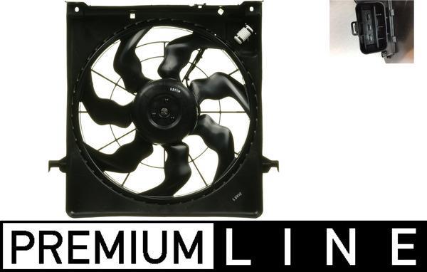 Ventilateur de refroidissement du moteur (Motoventilateur) MAHLE Aftermarket CFF 254 000P