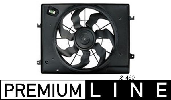 Ventilateur de refroidissement du moteur (Motoventilateur) MAHLE Aftermarket CFF 256 000P