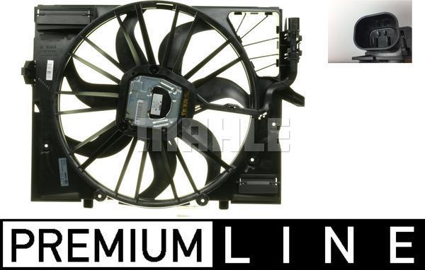 Ventilateur de refroidissement du moteur (Motoventilateur) MAHLE Aftermarket CFF 258 000P