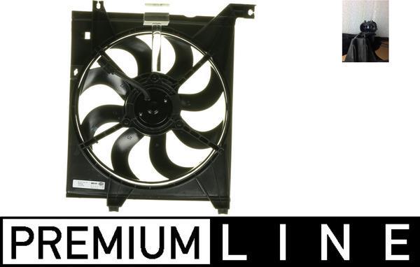 Ventilateur de refroidissement du moteur (Motoventilateur) MAHLE Aftermarket CFF 259 000P