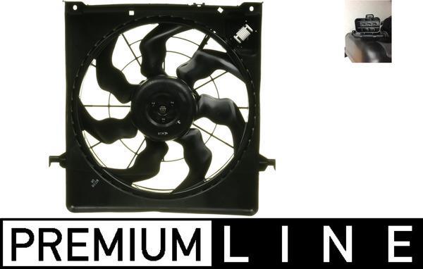 Ventilateur de refroidissement du moteur (Motoventilateur) MAHLE Aftermarket CFF 267 000P