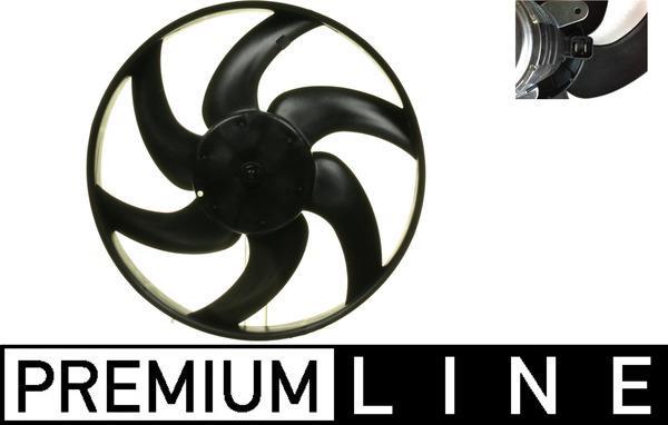 Ventilateur de refroidissement du moteur (Motoventilateur) MAHLE Aftermarket CFF 269 000P
