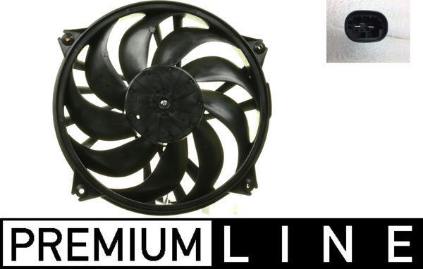 Ventilateur de refroidissement du moteur (Motoventilateur) MAHLE Aftermarket CFF 277 000P