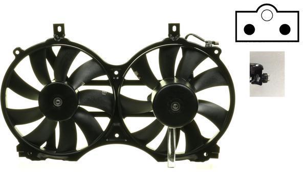 Ventilateur de refroidissement du moteur (Motoventilateur) MAHLE Aftermarket CFF 27 000S