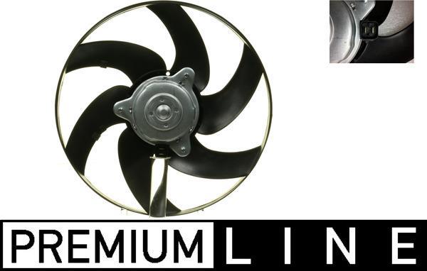 Ventilateur de refroidissement du moteur (Motoventilateur) MAHLE Aftermarket CFF 281 000P