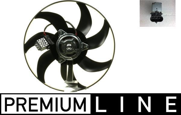 Ventilateur de refroidissement du moteur (Motoventilateur) MAHLE Aftermarket CFF 284 000P