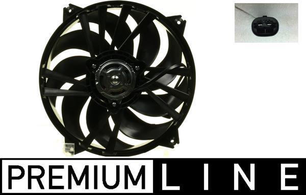 Ventilateur de refroidissement du moteur (Motoventilateur) MAHLE Aftermarket CFF 288 000P