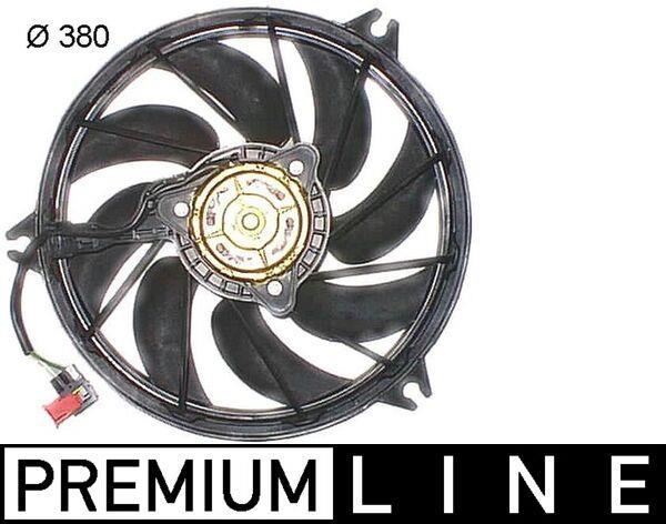 Ventilateur de refroidissement du moteur (Motoventilateur) MAHLE Aftermarket CFF 290 000P