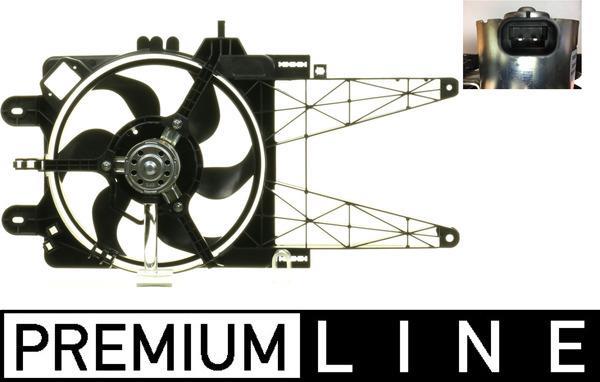 Ventilateur de refroidissement du moteur (Motoventilateur) MAHLE Aftermarket CFF 300 000P