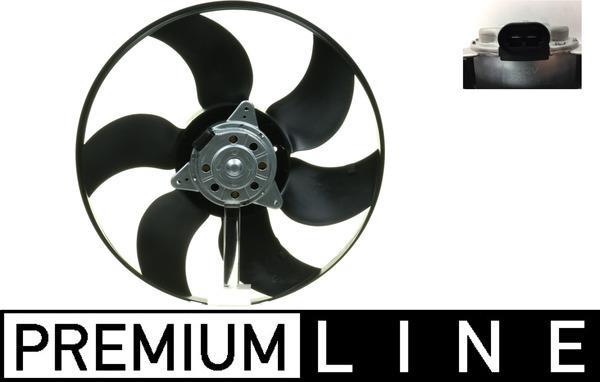 Ventilateur de refroidissement du moteur (Motoventilateur) MAHLE Aftermarket CFF 308 000P