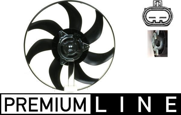 Ventilateur de refroidissement du moteur (Motoventilateur) MAHLE Aftermarket CFF 322 000P