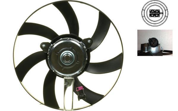 Ventilateur de refroidissement du moteur (Motoventilateur) MAHLE Aftermarket CFF 323 000S