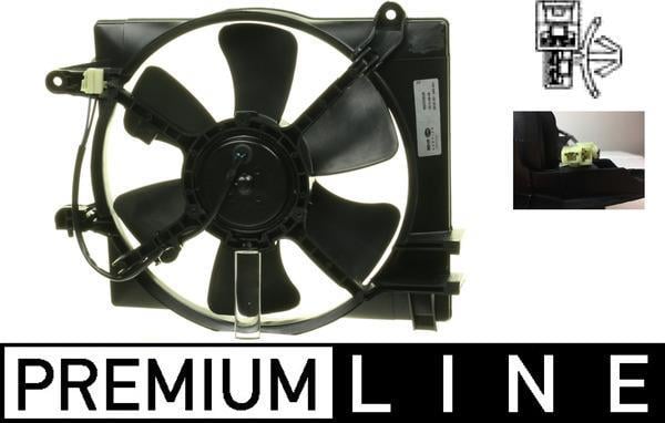 Ventilateur de refroidissement du moteur (Motoventilateur) MAHLE Aftermarket CFF 324 000P