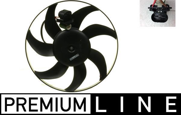 Ventilateur de refroidissement du moteur (Motoventilateur) MAHLE Aftermarket CFF 337 000P