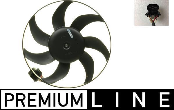 Ventilateur de refroidissement du moteur (Motoventilateur) MAHLE Aftermarket CFF 338 000P