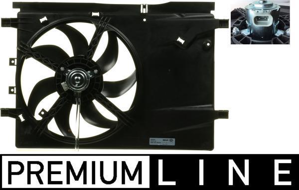Ventilateur de refroidissement du moteur (Motoventilateur) MAHLE Aftermarket CFF 424 000P