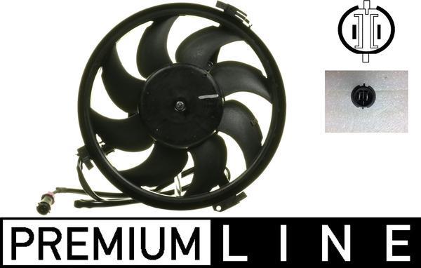 Ventilateur de refroidissement du moteur (Motoventilateur) MAHLE Aftermarket ref. CFF 4 000P