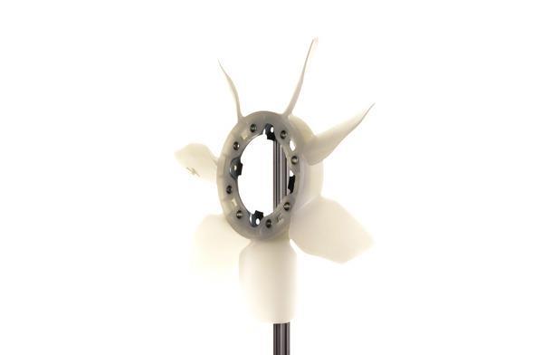 Hélice du ventilateur de refroidissement moteur (Hélice moteur) MAHLE Aftermarket CFW 63 000P