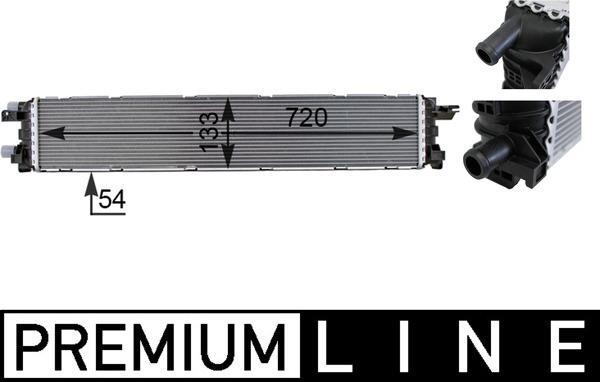 Radiateur basse température, intercooler MAHLE Aftermarket ref. CIR 13 000P