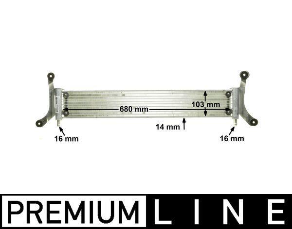 Radiateur basse température, intercooler MAHLE Aftermarket ref. CIR 6 000P