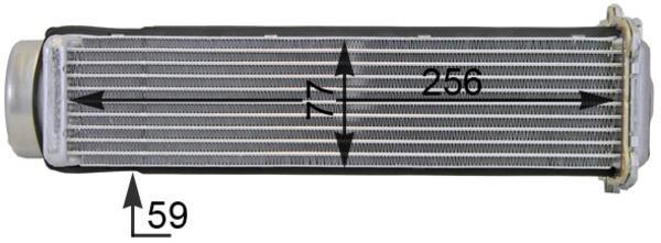 Intercooler, échangeur (Refroidisseur d'air) MAHLE Aftermarket ref. CI 28 000P