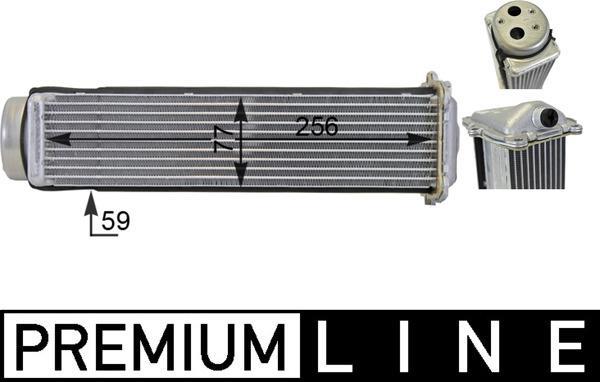 Intercooler, échangeur (Refroidisseur d'air) MAHLE Aftermarket ref. CI 28 000P