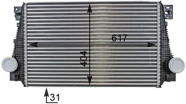 Intercooler, échangeur (Refroidisseur d'air) MAHLE Aftermarket ref. CI 29 000P