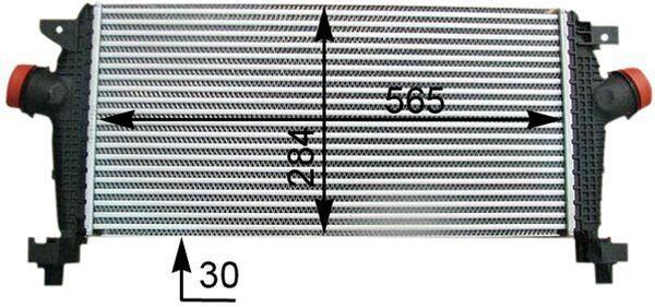 Intercooler, échangeur (Refroidisseur d'air) MAHLE Aftermarket ref. CI 362 000P