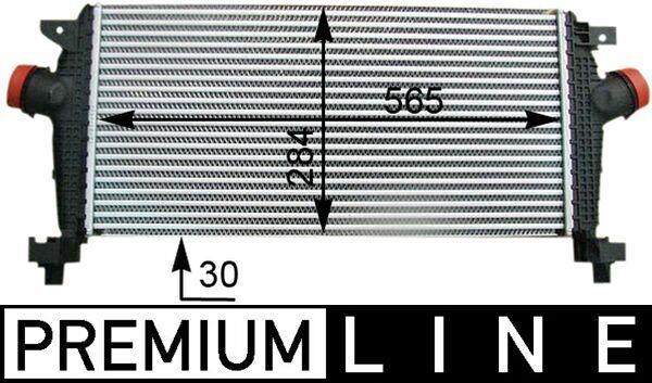 Intercooler, échangeur (Refroidisseur d'air) MAHLE Aftermarket ref. CI 362 000P