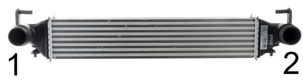 Intercooler, échangeur (Refroidisseur d'air) MAHLE Aftermarket ref. CI 363 000P
