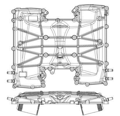Intercooler, échangeur (Refroidisseur d'air) MAHLE Aftermarket ref. CI 408 000P