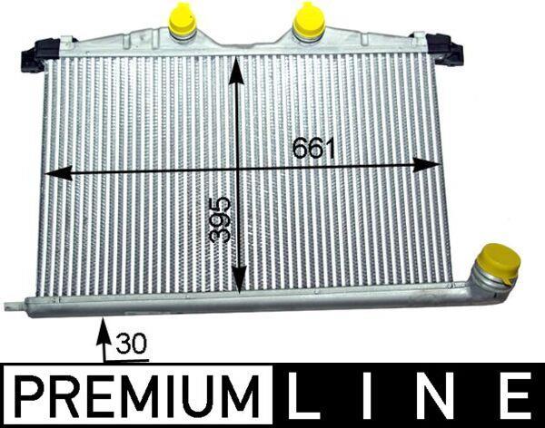 Intercooler, échangeur (Refroidisseur d'air) MAHLE Aftermarket ref. CI 467 000P