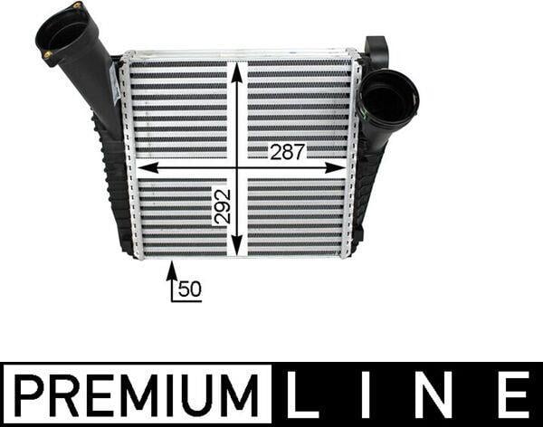 Intercooler, échangeur (Refroidisseur d'air) MAHLE Aftermarket ref. CI 77 000P