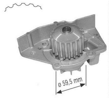 Pompe à eau MAHLE Aftermarket ref. CP 91 000S