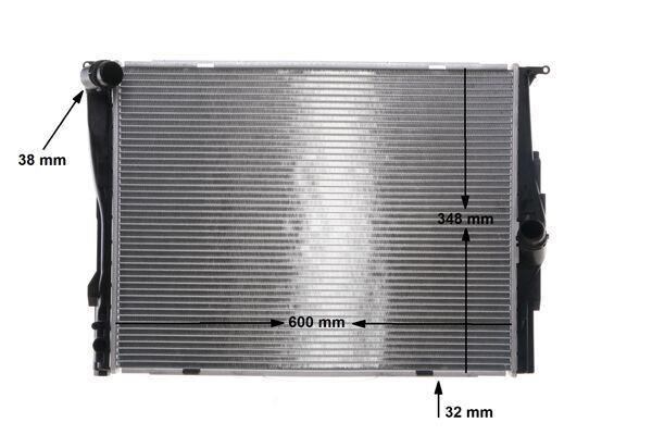 Radiateur moteur (Radiateur de refroidissement) MAHLE Aftermarket CR 1088 000S