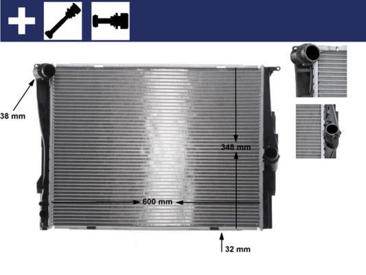 Radiateur moteur (Radiateur de refroidissement) MAHLE Aftermarket CR 1088 000S