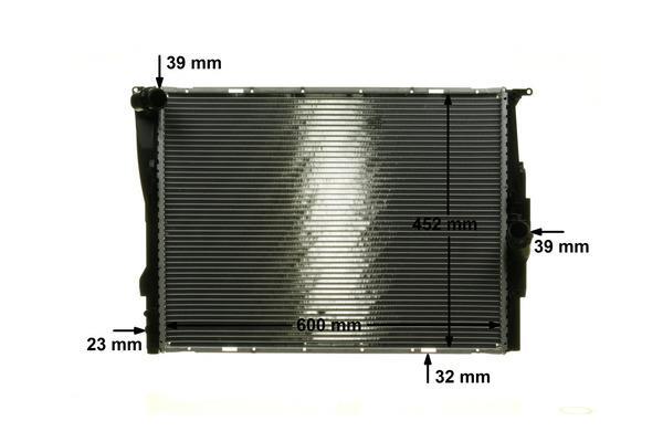 Radiateur moteur (Radiateur de refroidissement) MAHLE Aftermarket CR 1090 000P