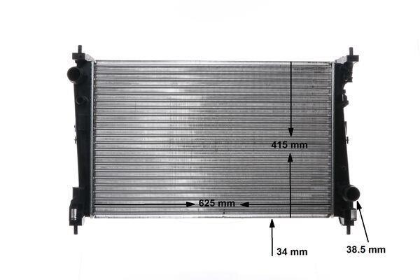 Radiateur moteur (Radiateur de refroidissement) MAHLE Aftermarket CR 1112 000S