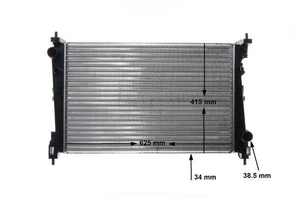 Radiateur moteur (Radiateur de refroidissement) MAHLE Aftermarket CR 1112 000S