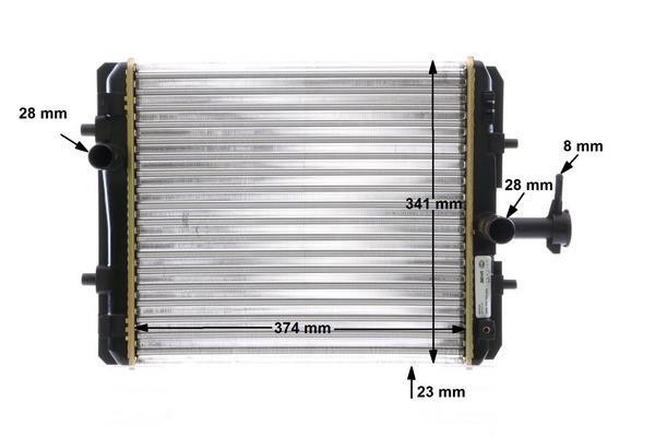 Radiateur moteur (Radiateur de refroidissement) MAHLE Aftermarket CR 1114 000S