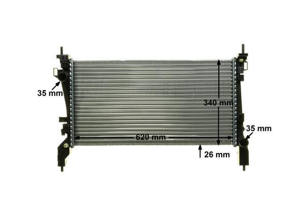 Radiateur moteur (Radiateur de refroidissement) MAHLE Aftermarket CR 1130 000P