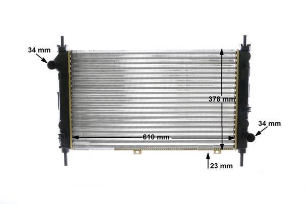 Radiateur moteur (Radiateur de refroidissement) MAHLE Aftermarket CR 1138 000S