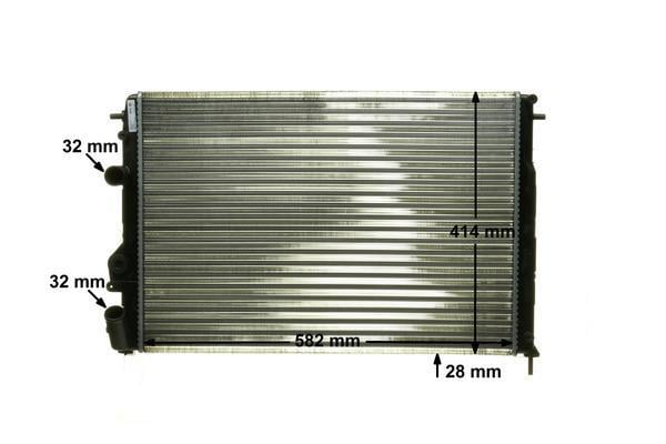 Radiateur moteur (Radiateur de refroidissement) MAHLE Aftermarket CR 1146 000P
