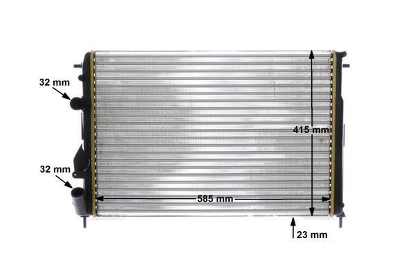 Radiateur moteur (Radiateur de refroidissement) MAHLE Aftermarket CR 1146 000S