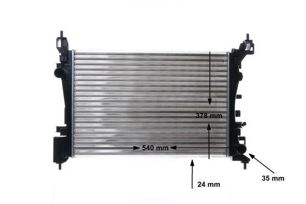 Radiateur moteur (Radiateur de refroidissement) MAHLE Aftermarket CR 1182 000S