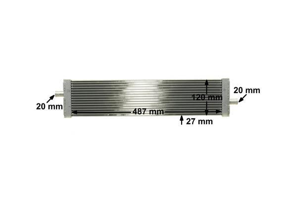 Radiateur moteur (Radiateur de refroidissement) MAHLE Aftermarket CR 1185 000P