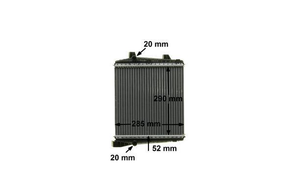 Radiateur moteur (Radiateur de refroidissement) MAHLE Aftermarket CR 1186 000P