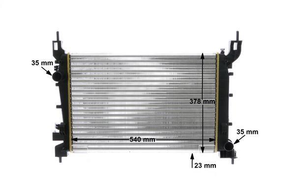 Radiateur moteur (Radiateur de refroidissement) MAHLE Aftermarket CR 1193 000S