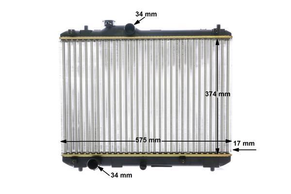 Radiateur moteur (Radiateur de refroidissement) MAHLE Aftermarket CR 1194 000S
