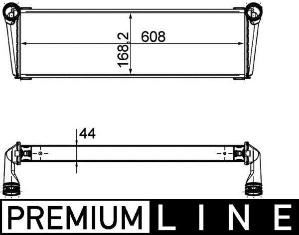 Radiateur moteur (Radiateur de refroidissement) MAHLE Aftermarket ref. CR 1195 000P